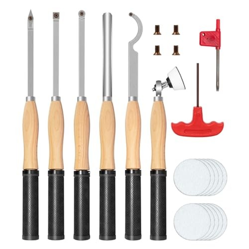 Pack carbide wood lathe - 6-pack,