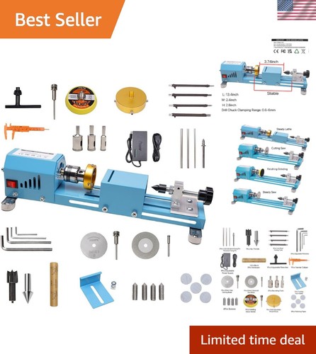 High speed mini wood lathe - high-speed,